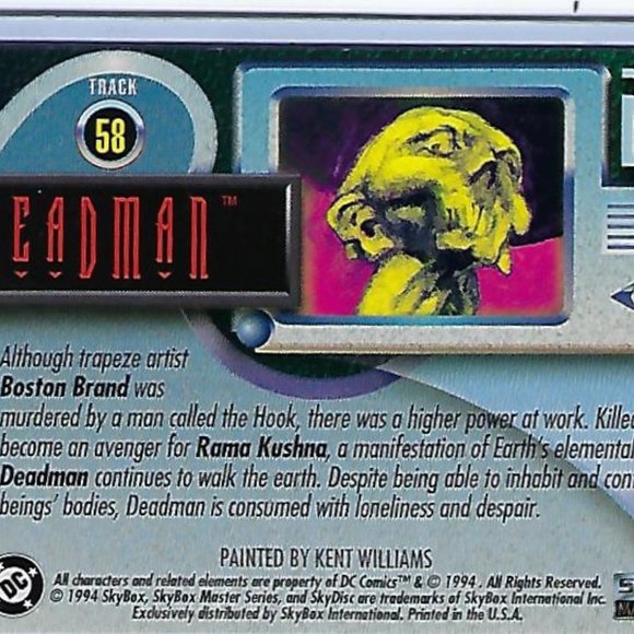 DC Comics 1994 SkyBox Master Series - Cosmic Boy to Guardians of the Universe - Picture 14 of 16